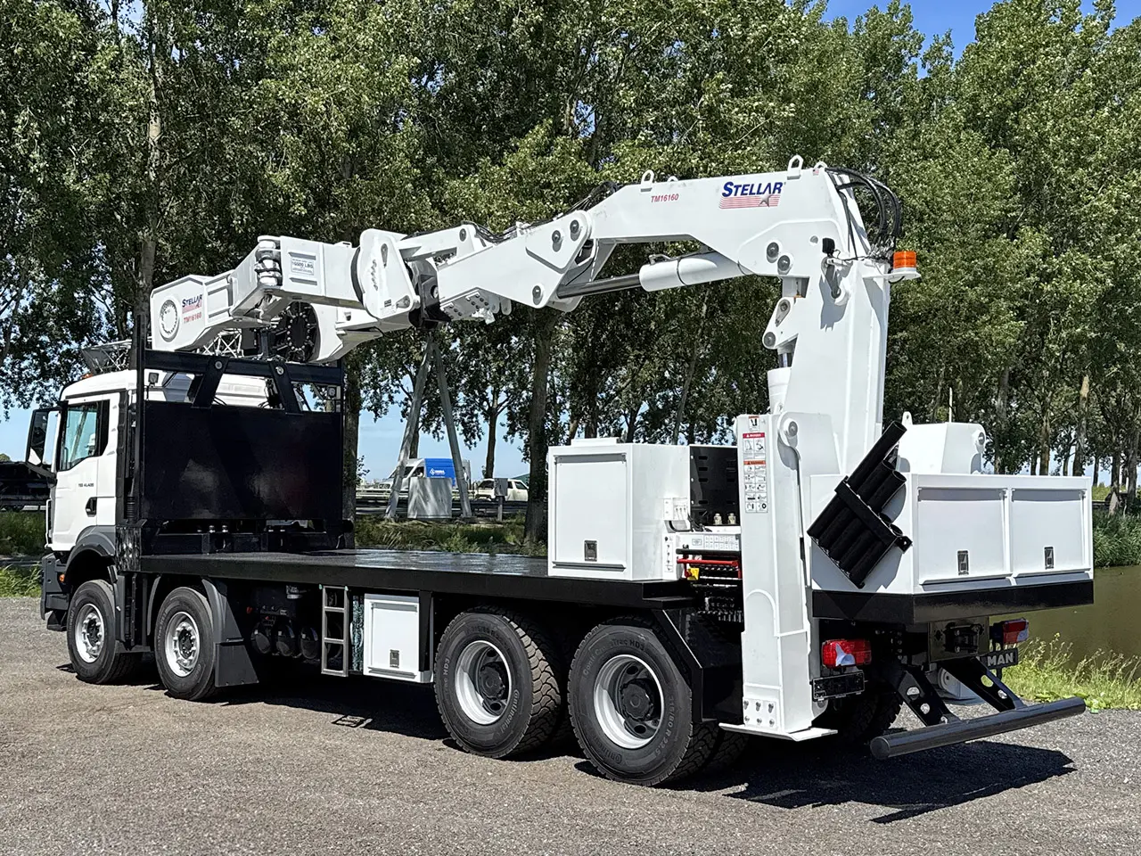 MAN TGS 41.400 BB CH Crane Truck 8x4 6