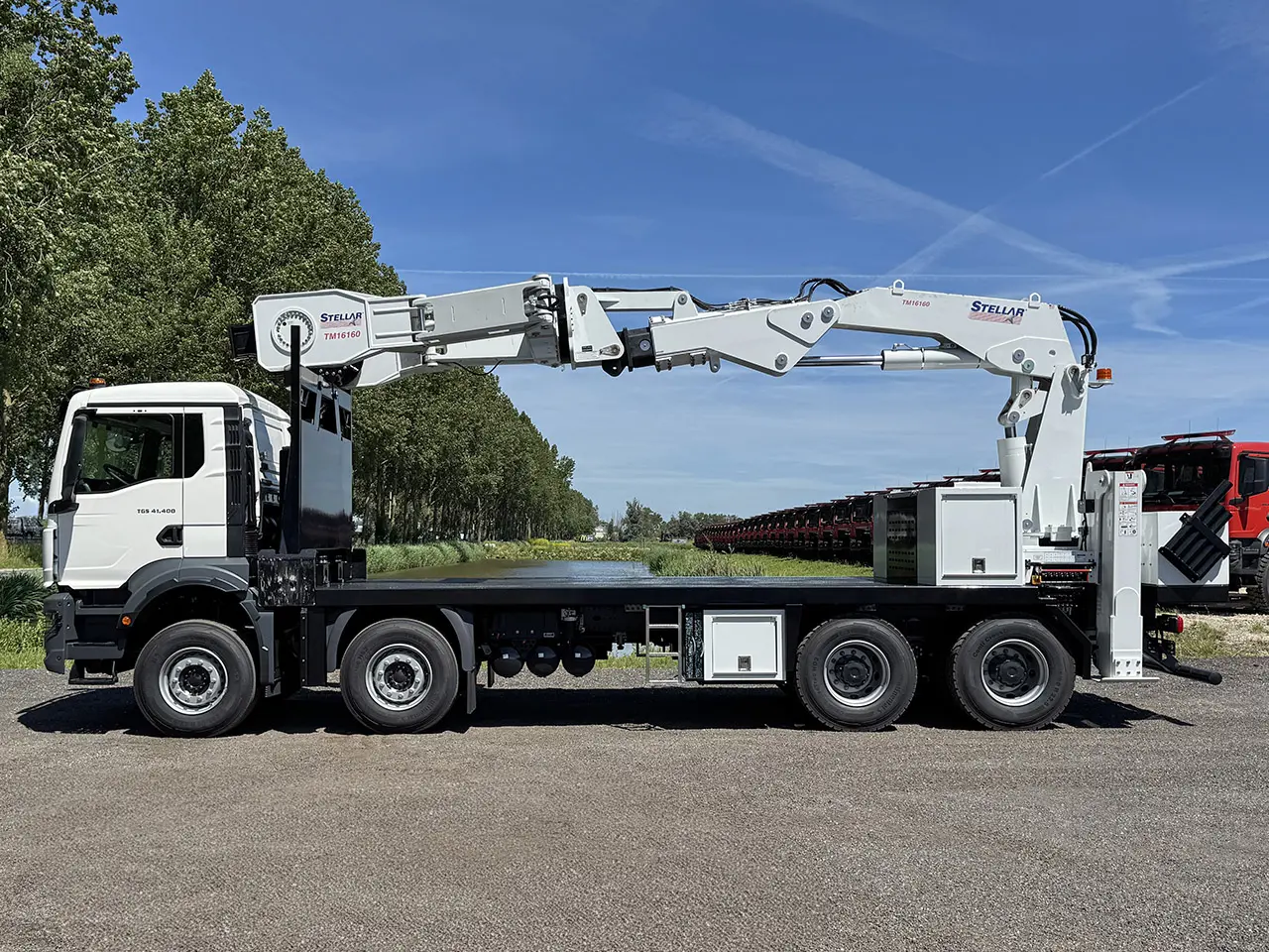 MAN TGS 41.400 BB CH Crane Truck 8x4 7