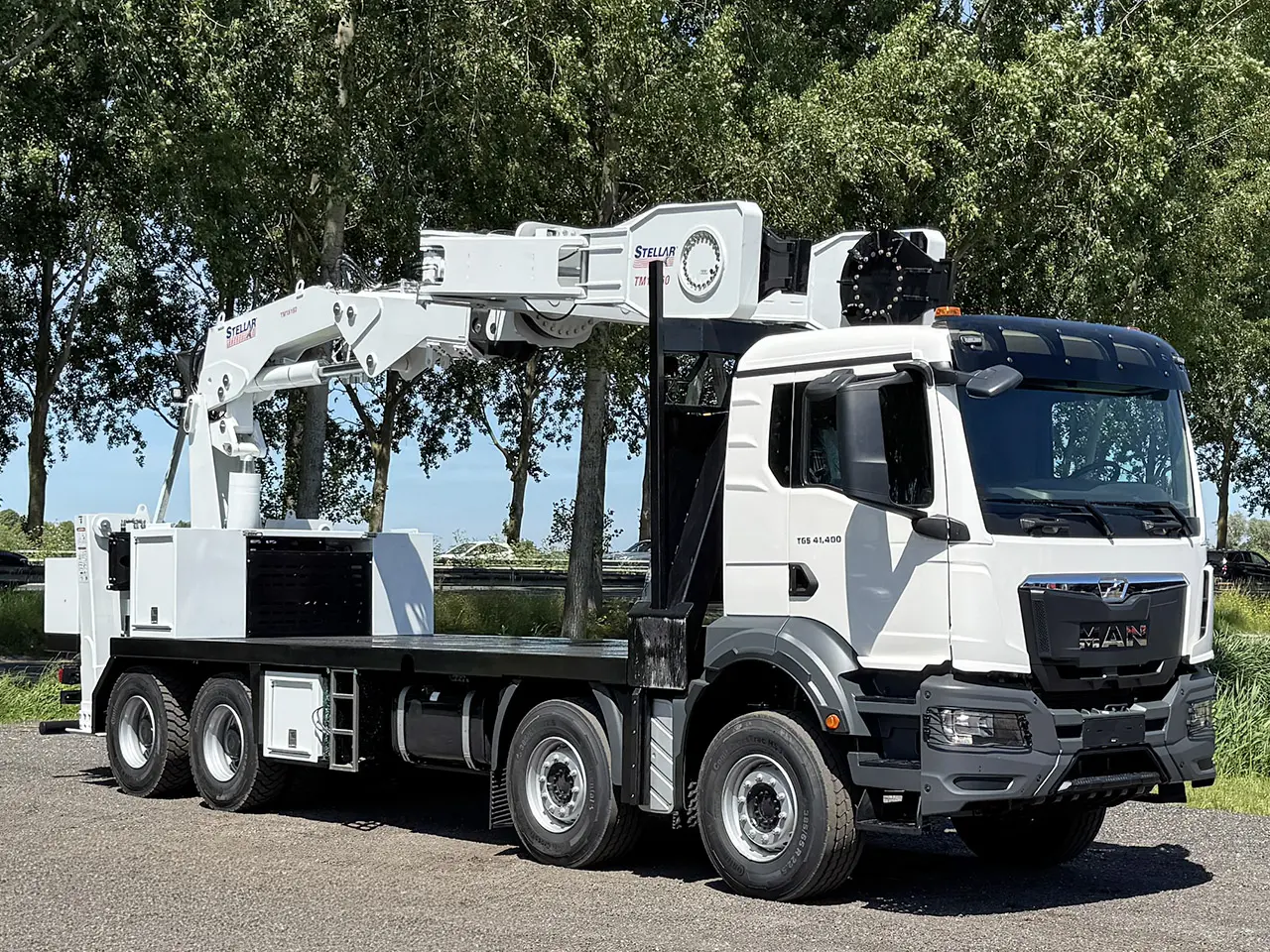 MAN TGS 41.400 BB CH Crane Truck 8x4 8