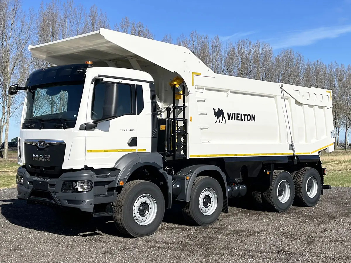 MAN TGS 41.400 BB CH Benne basculante 8x4
