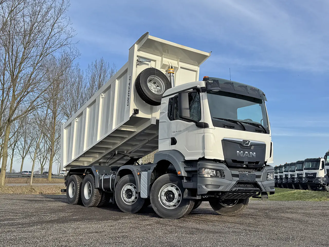 MAN TGS 41.400 BB CH Benne basculante 8x4 4