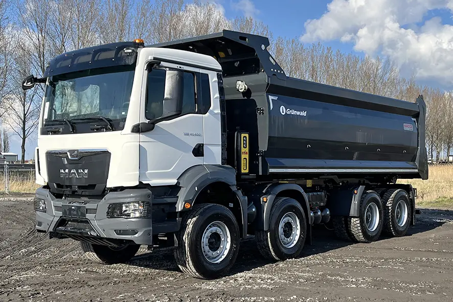 MAN TGS 41.400 BB CH Tipper Truck 8x4
