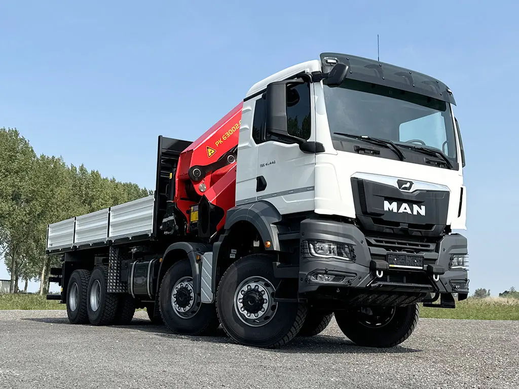 MAN TGS 41.440 BB CH Crane Truck 8x8 4