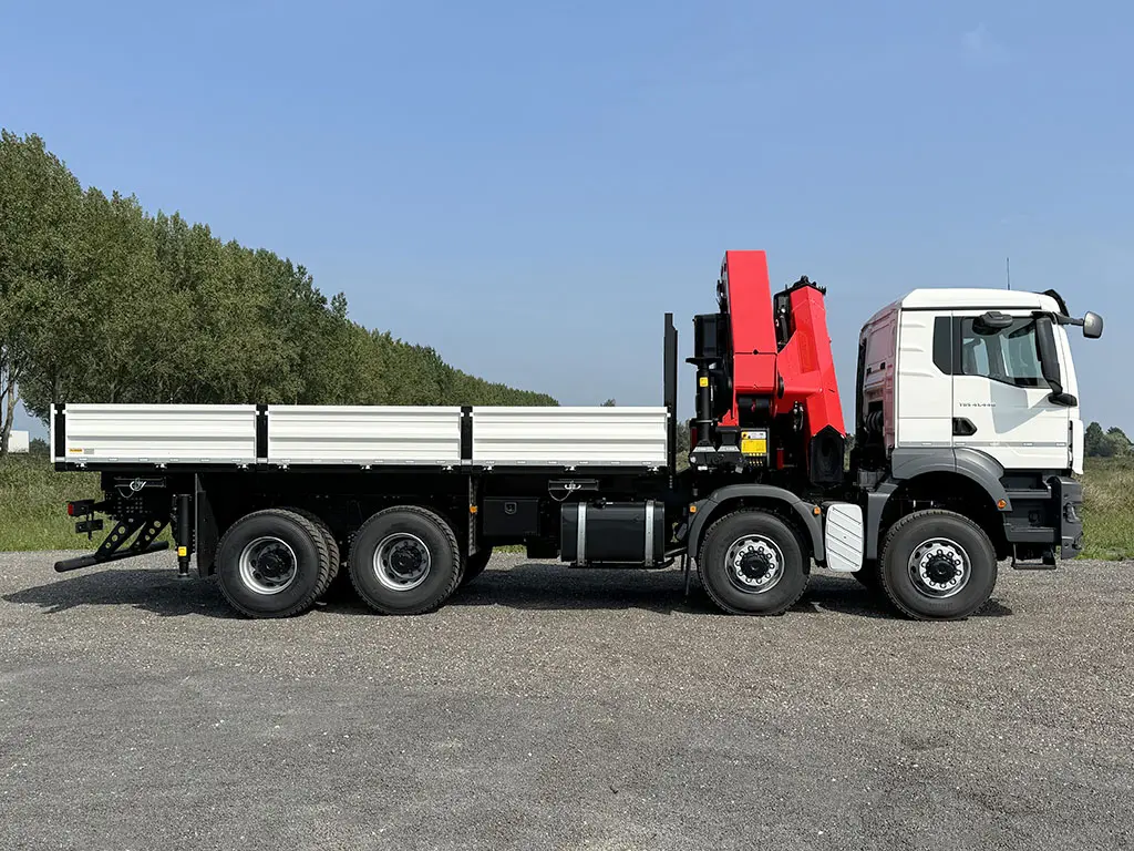 MAN TGS 41.440 BB CH Crane Truck 8x8 5