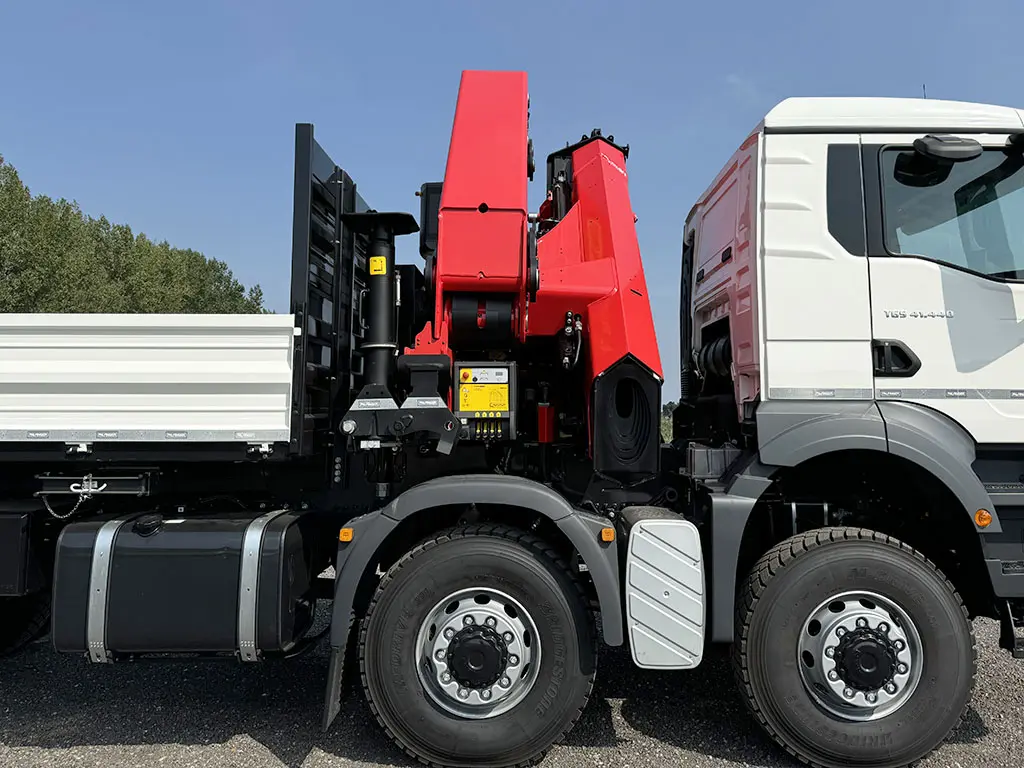 MAN TGS 41.440 BB CH Crane Truck 8x8 12