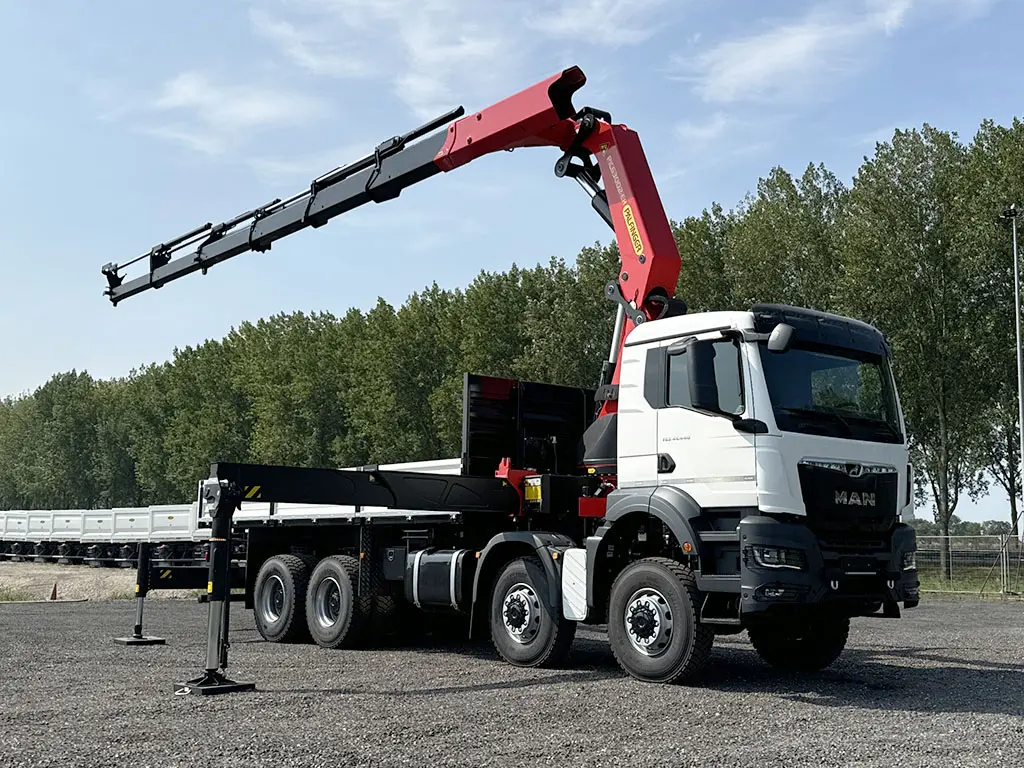 MAN TGS 41.440 BB CH Crane Truck 8x8 18