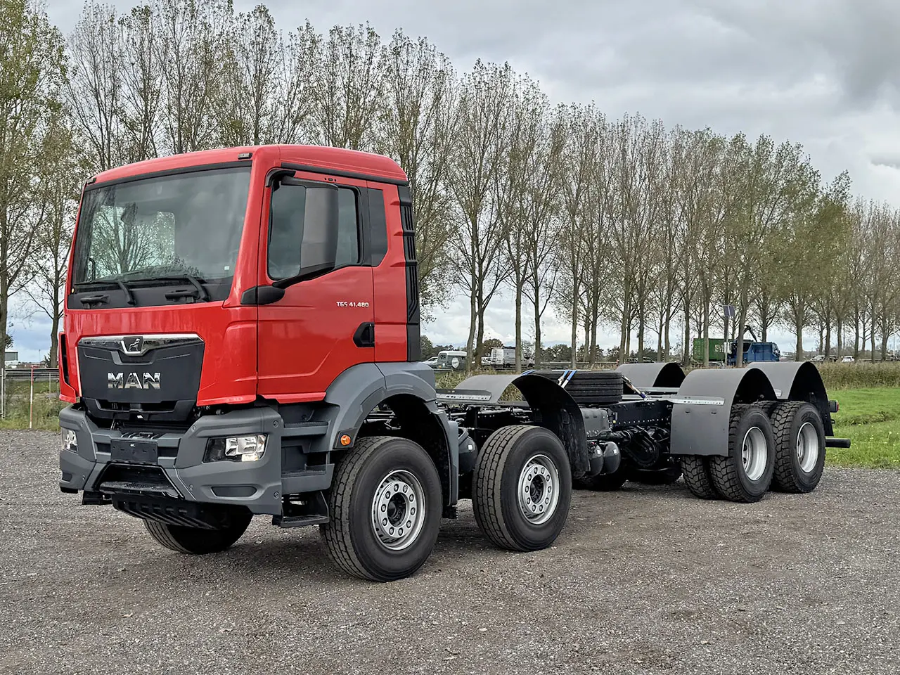 MAN TGS 41.480 BB CH Chassis Cabin 8x4