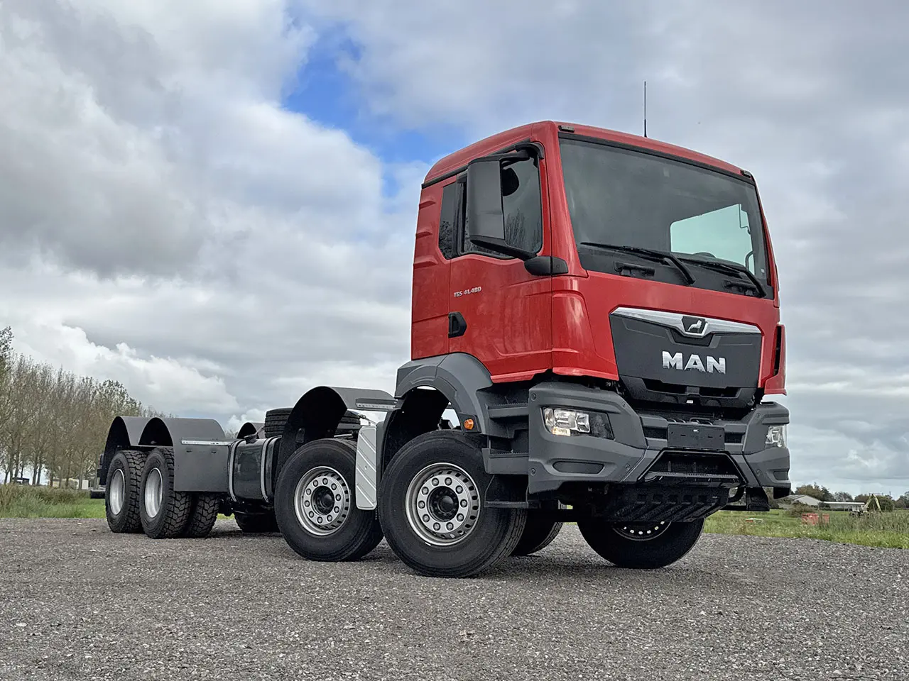 MAN TGS 41.480 BB CH Châssis Cabine 8x4 4