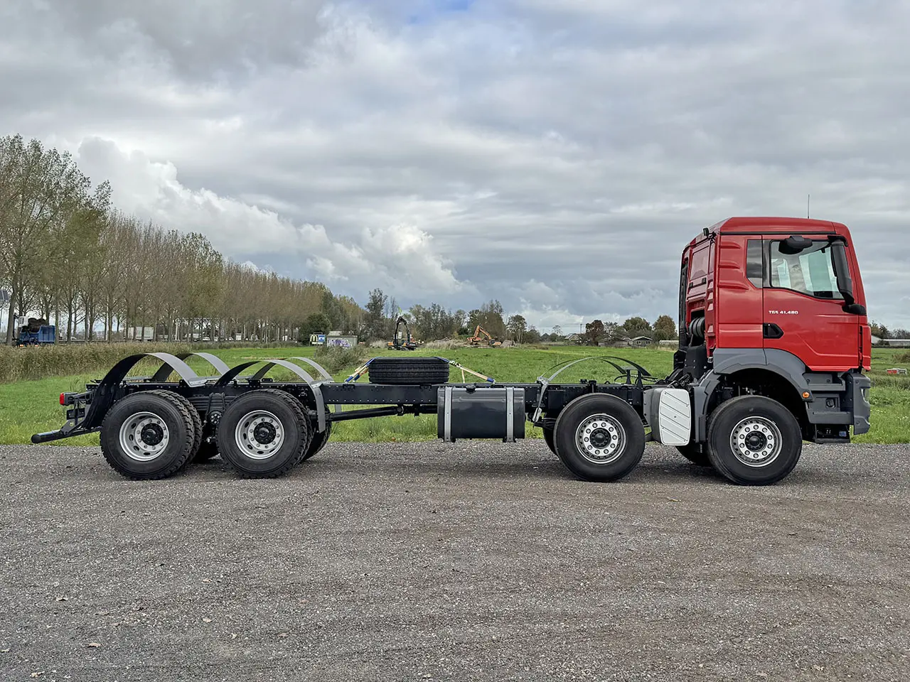MAN TGS 41.480 BB CH Châssis Cabine 8x4 5