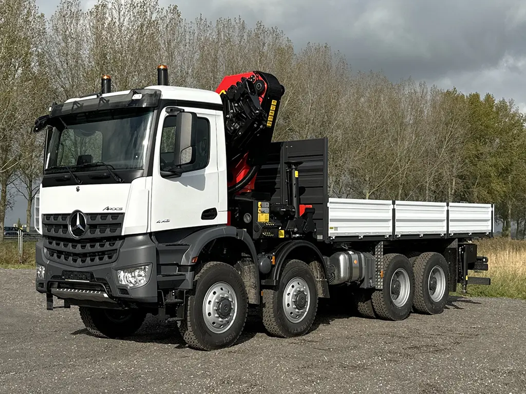 Mercedes-Benz Arocs 5 4148 AK Palfinger PK48002E 8x8 Crane Truck