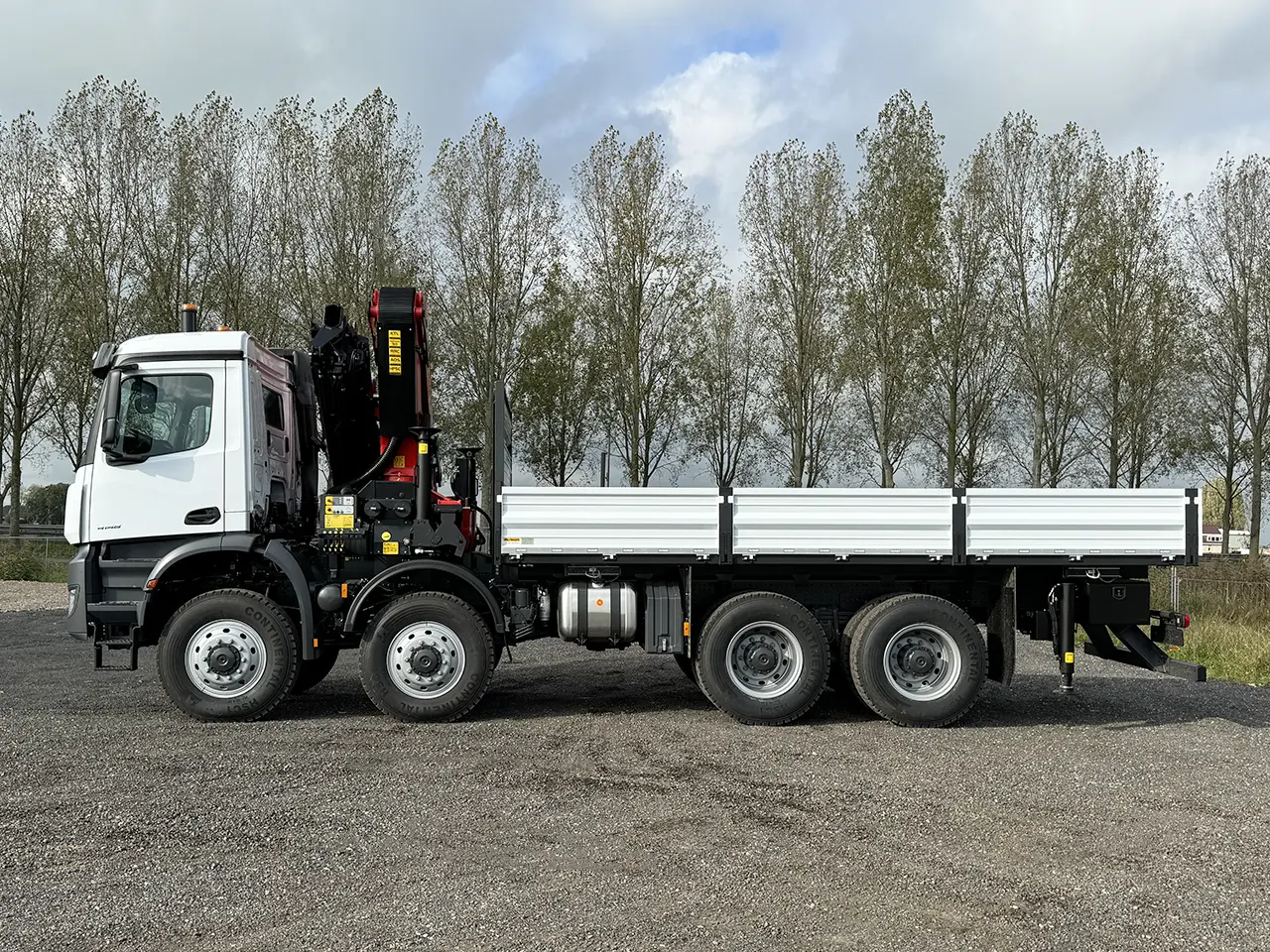 Mercedes-Benz Arocs 5 4148 AK Palfinger PK48002E 8x8 Crane Truck 4