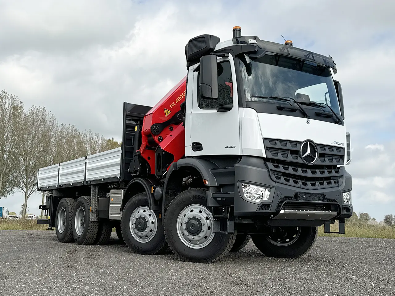 Mercedes-Benz Arocs 5 4148 AK Palfinger PK48002E 8x8 Crane Truck 5