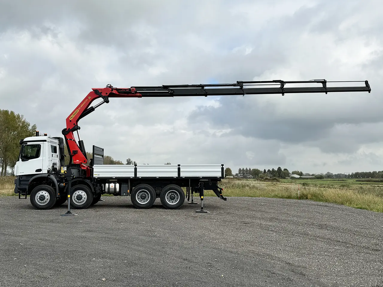 Mercedes-Benz Arocs 5 4148 AK Palfinger PK48002E 8x8 Crane Truck 17