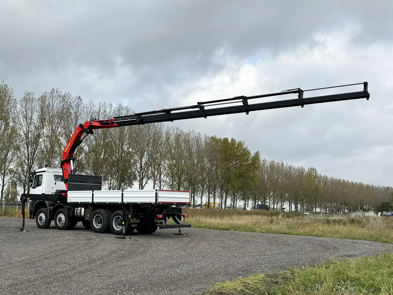 Mercedes-Benz Arocs 5 4148 AK Palfinger PK48002E 8x8 Crane Truck 18