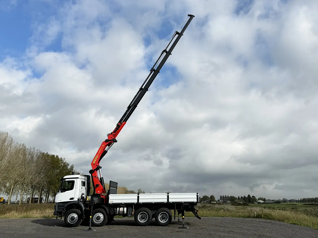 Mercedes-Benz Arocs 5 4148 AK Palfinger PK48002E 8x8 Crane Truck 19