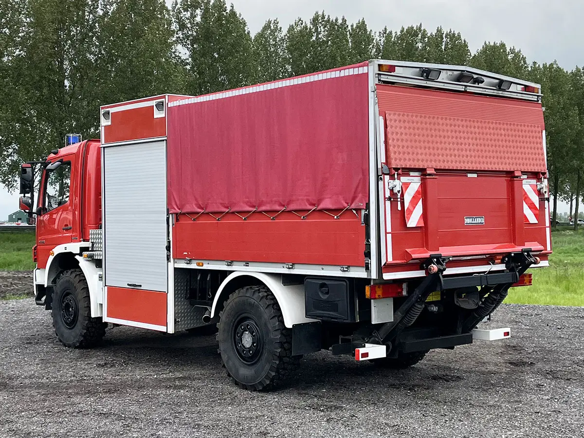 Mercedes-Benz Atego 1118 Tarpaulin/Canvas Body Truck 4x4 3