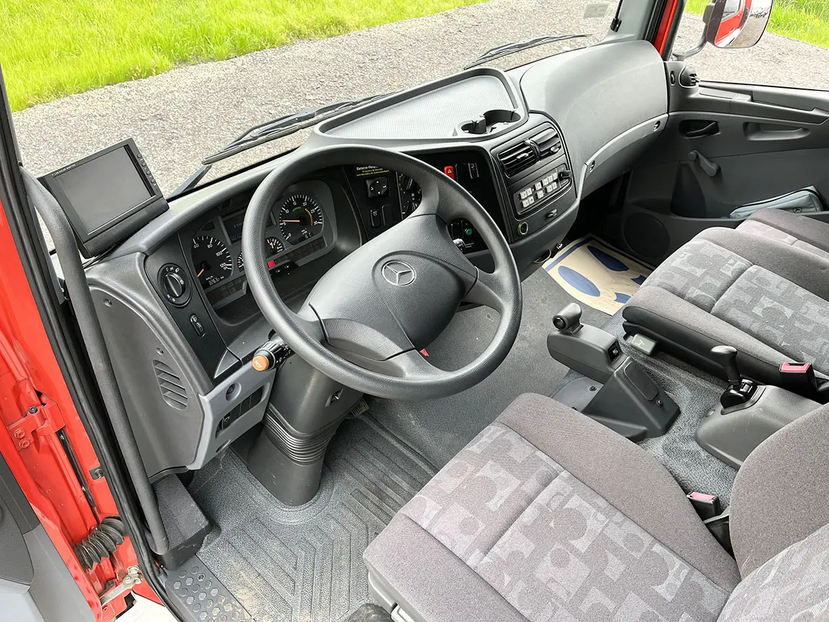 Mercedes-Benz Atego 1118 4x4 Tarpaulin/Canvas Body Truck 8