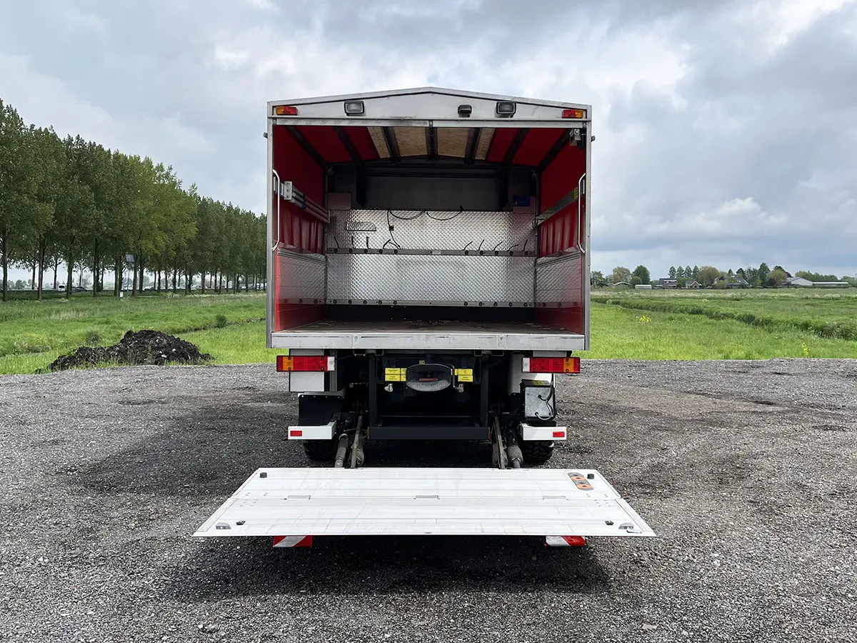 Mercedes-Benz Atego 1118 Tarpaulin/Canvas Body Truck 4x4 18