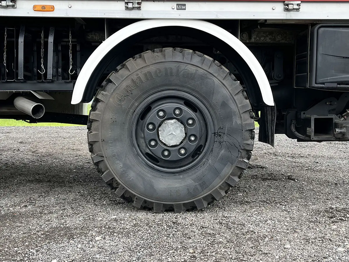 Mercedes-Benz Atego 1118 4x4 Tarpaulin/Canvas Body Truck 20