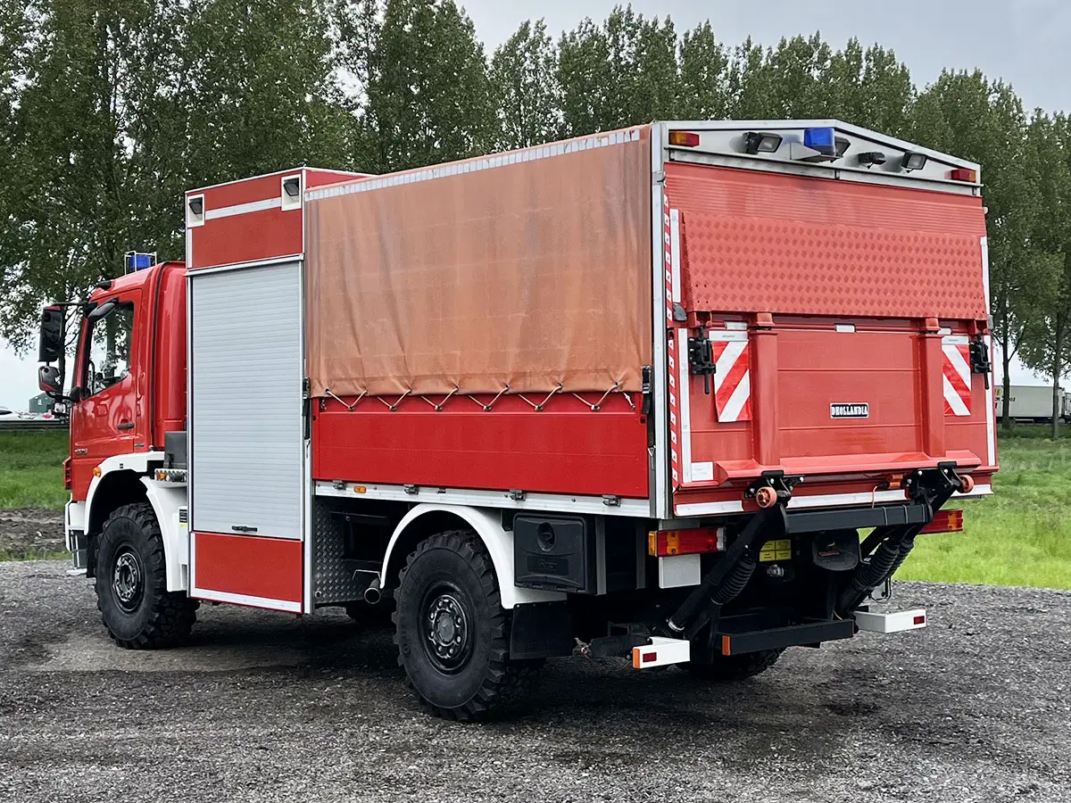 Mercedes-Benz Atego 1326 Tarpaulin/Canvas Body Truck 4x4 4