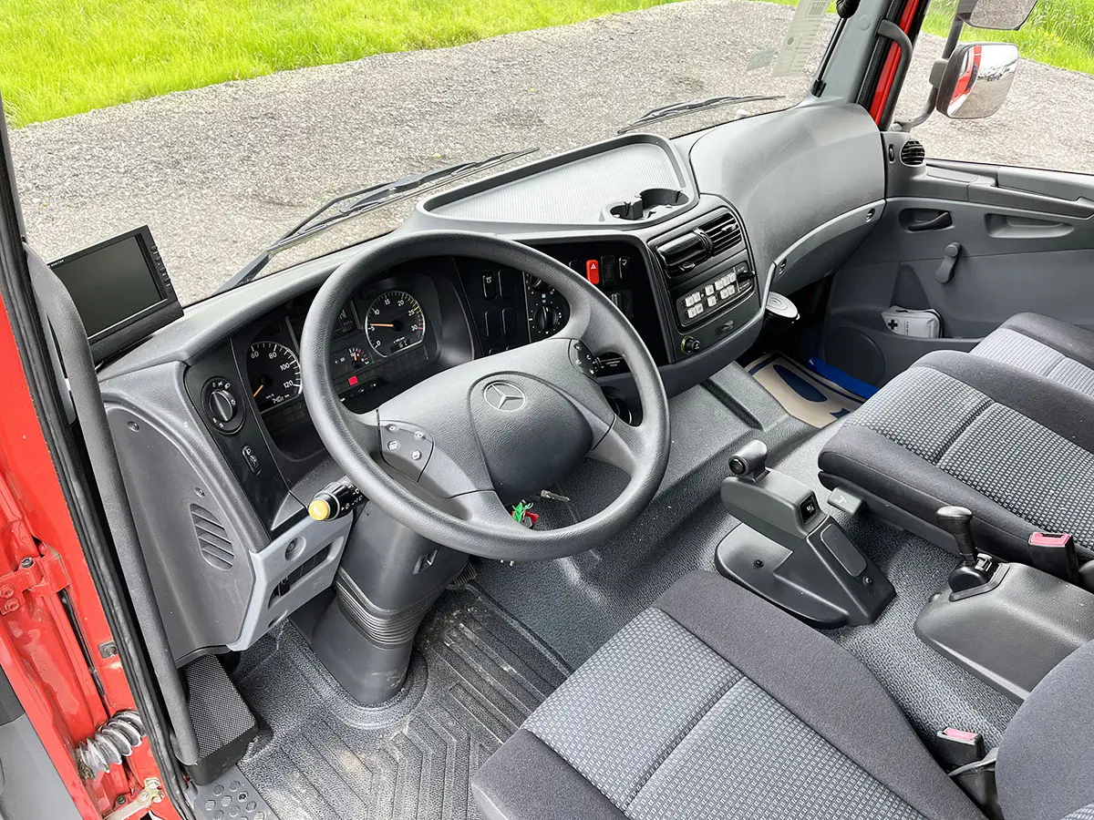 Mercedes-Benz Atego 1326 4x4 Tarpaulin/Canvas Body Truck 8