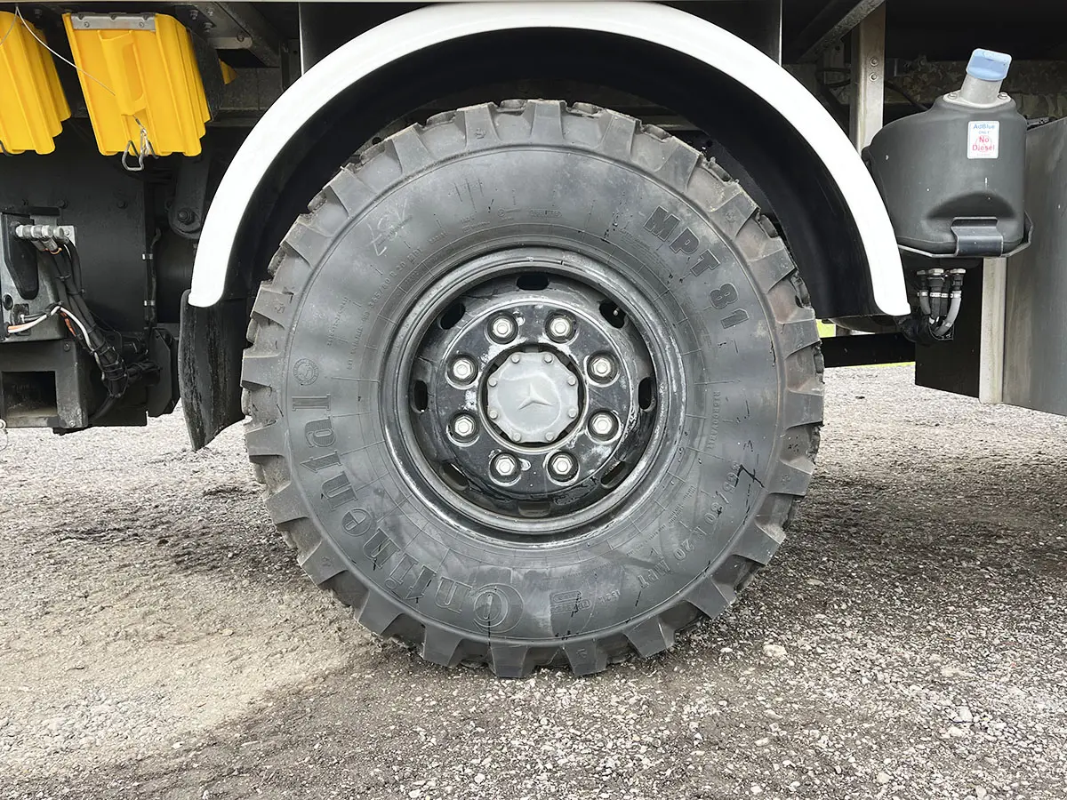 Mercedes-Benz Atego 1326 4x4 Tarpaulin/Canvas Body Truck 21