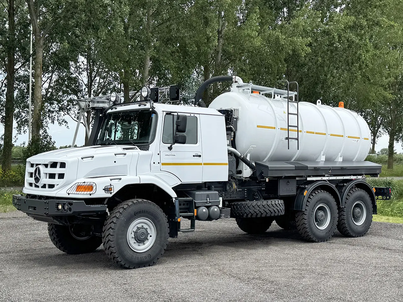 Mercedes-Benz Zetros 3342 A Sewage Tank Truck 6x6