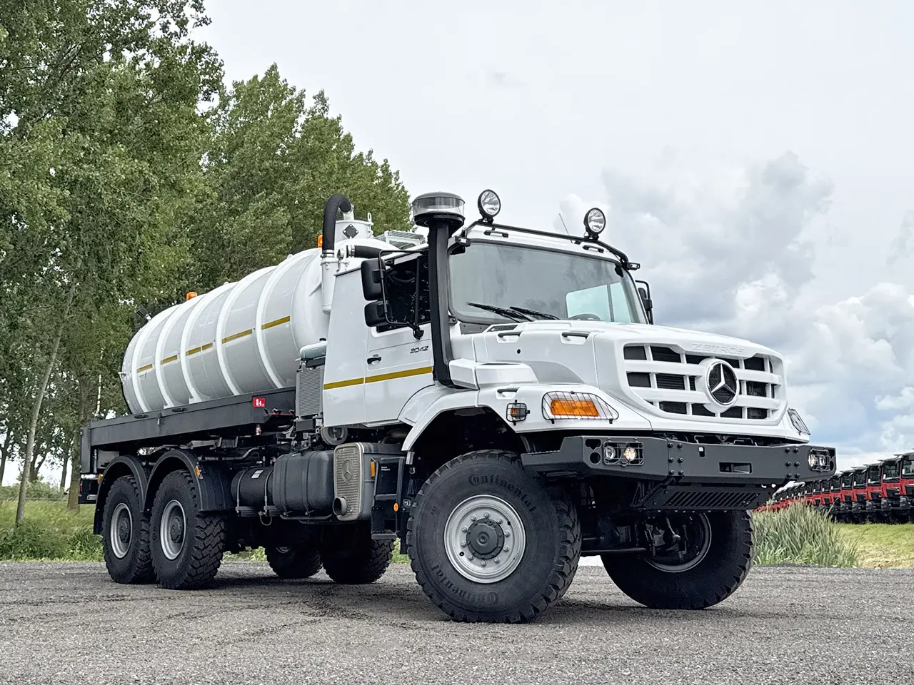 Mercedes-Benz Zetros 3342 A Sewage Tank Truck 6x6 4