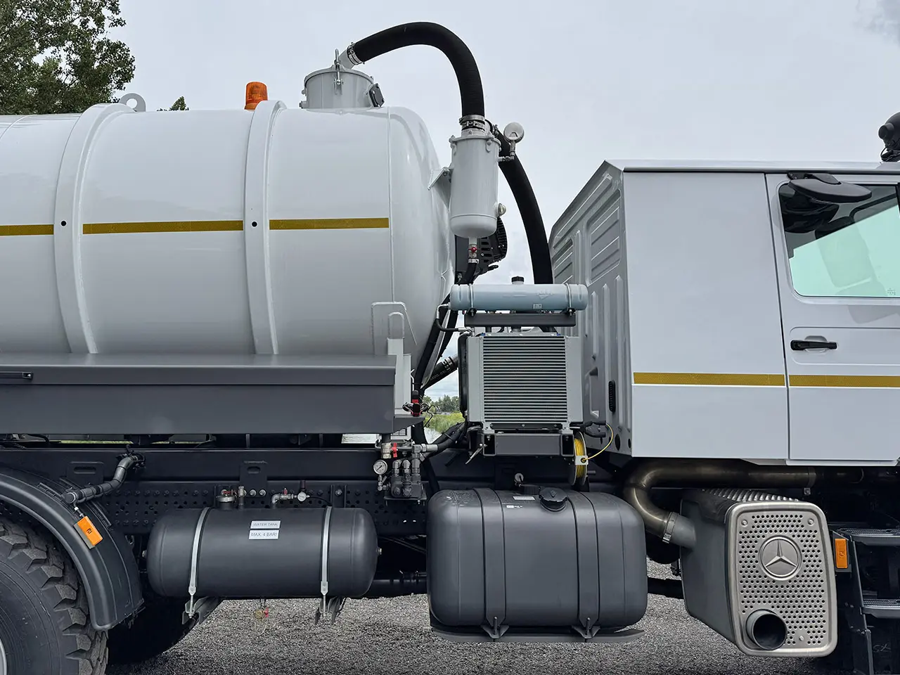 Mercedes-Benz Zetros 3342 A Sewage Tank Truck 6x6 13