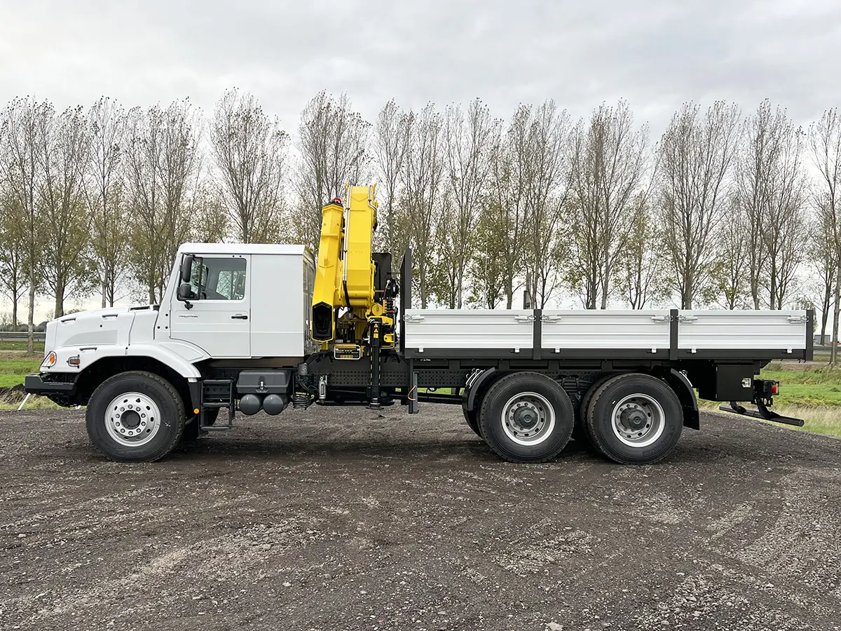 Mercedes-Benz Zetros 4042-K Hyva HC361E3 6x4 Crane Truck