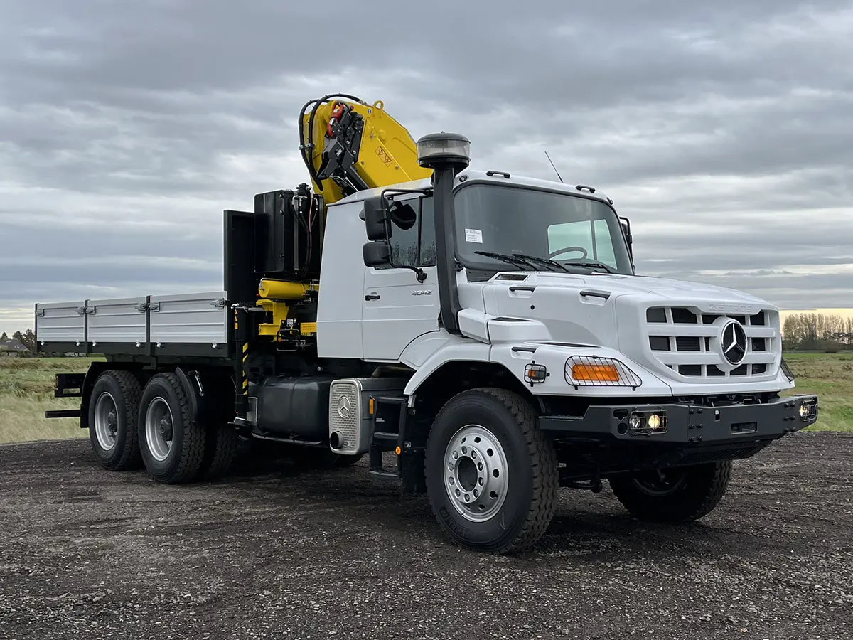 Mercedes-Benz Zetros 4042-K Hyva HC361E3 Crane Truck 6x4 4