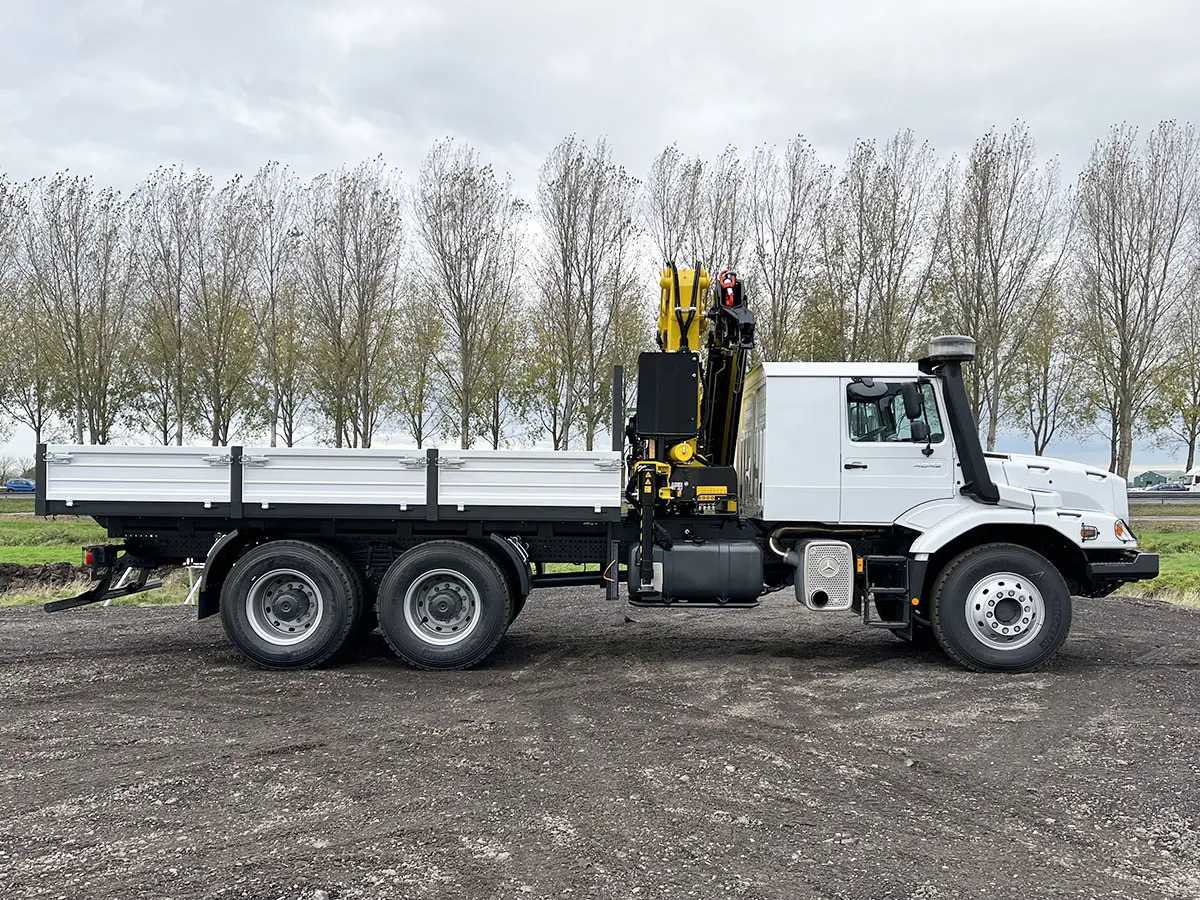 Mercedes-Benz Zetros 4042-K Hyva HC361E3 Crane Truck 6x4 5