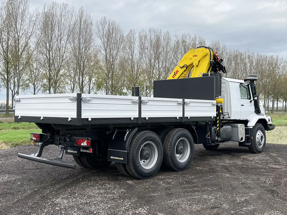 Mercedes-Benz Zetros 4042-K Hyva HC361E3 Crane Truck 6x4 6