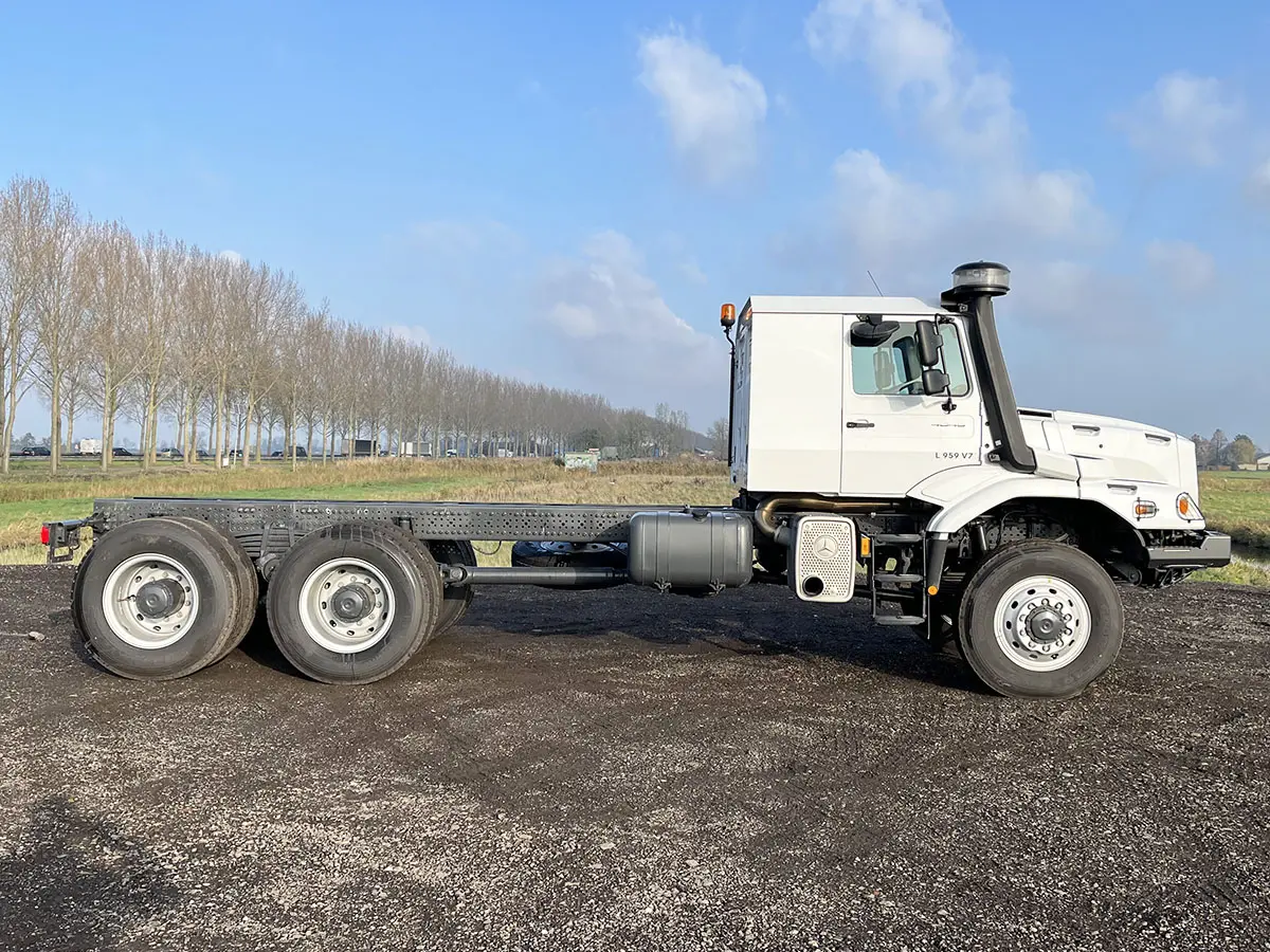 Mercedes-Benz Zetros 4048 Châssis Cabine 6x6 5