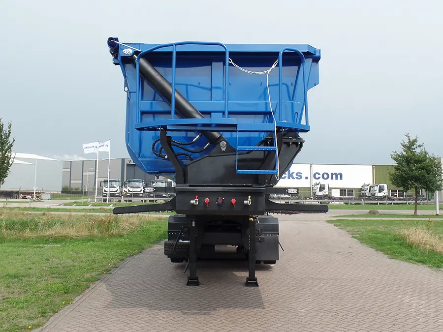 Mitrax Side tipping TNR745 B-double 7-Axle Tipper Trailer 9