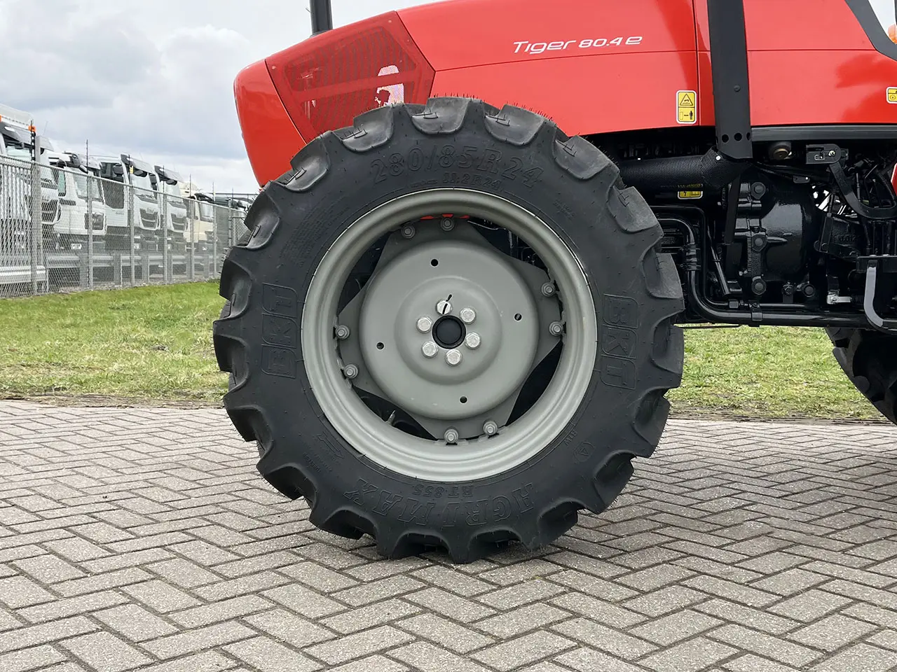 Same Tiger 80.4 E+ Tracteur agricole 4x4 11