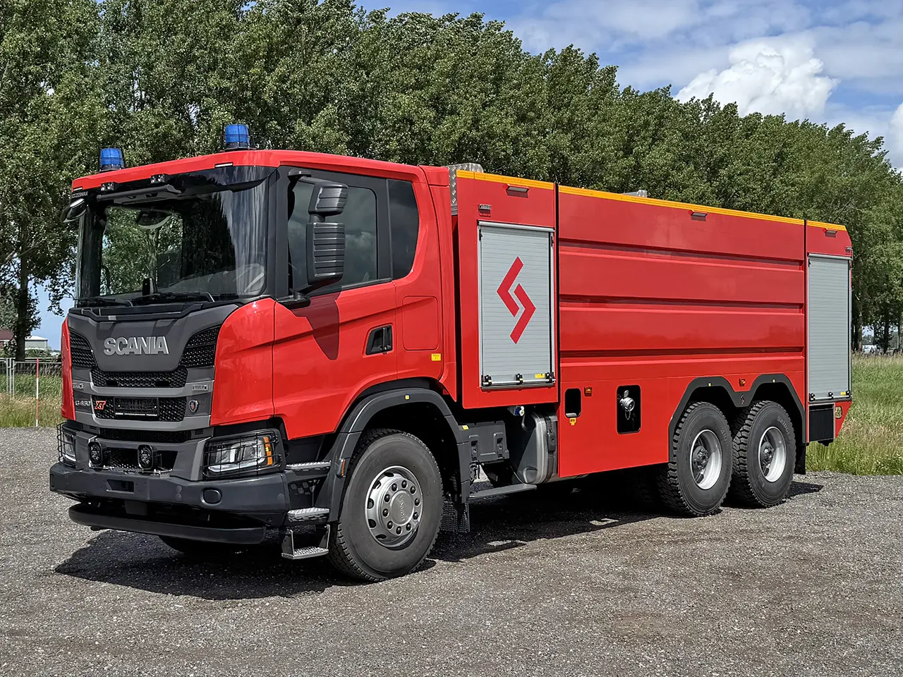 Scania G460 HZ Camion de pompiers 6x4