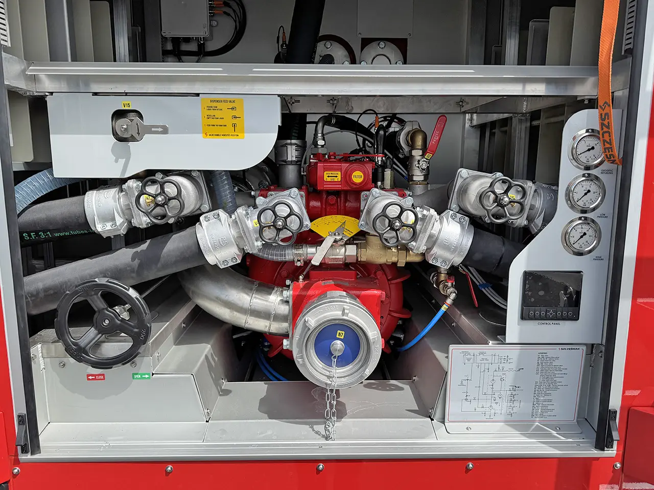 Scania G460 HZ Camion de pompiers 6x4 20