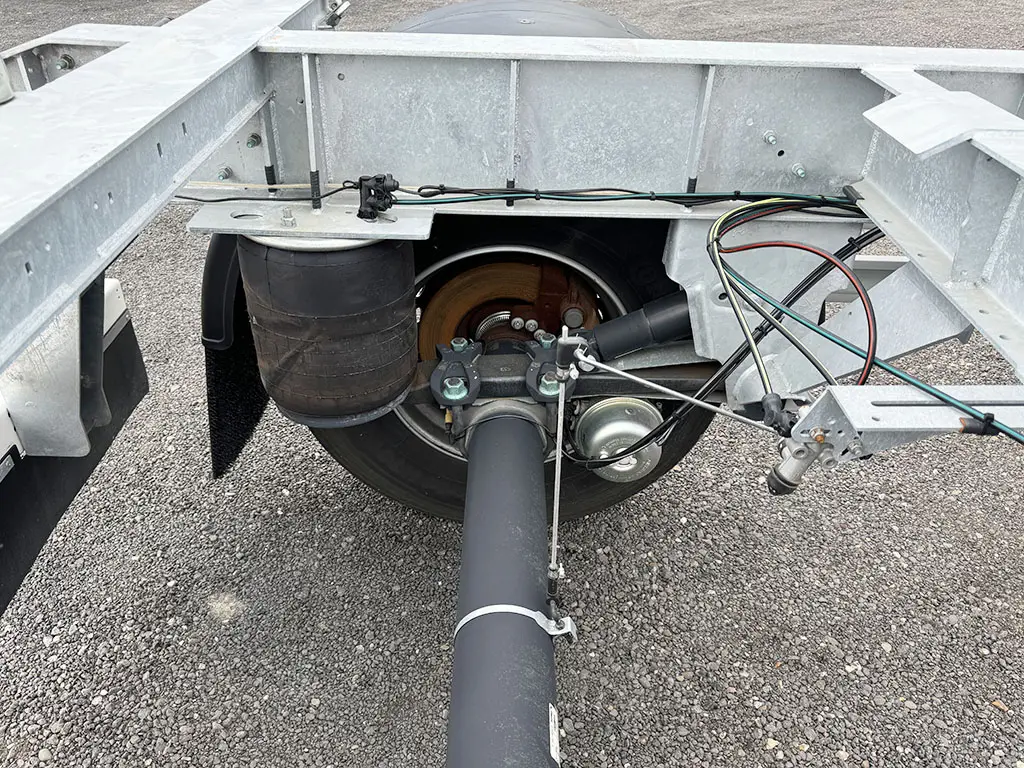 Schmitz Cargobull A.WF 18/L 2-Axle Flatbed Drawbar Trailer Twistlocks 11