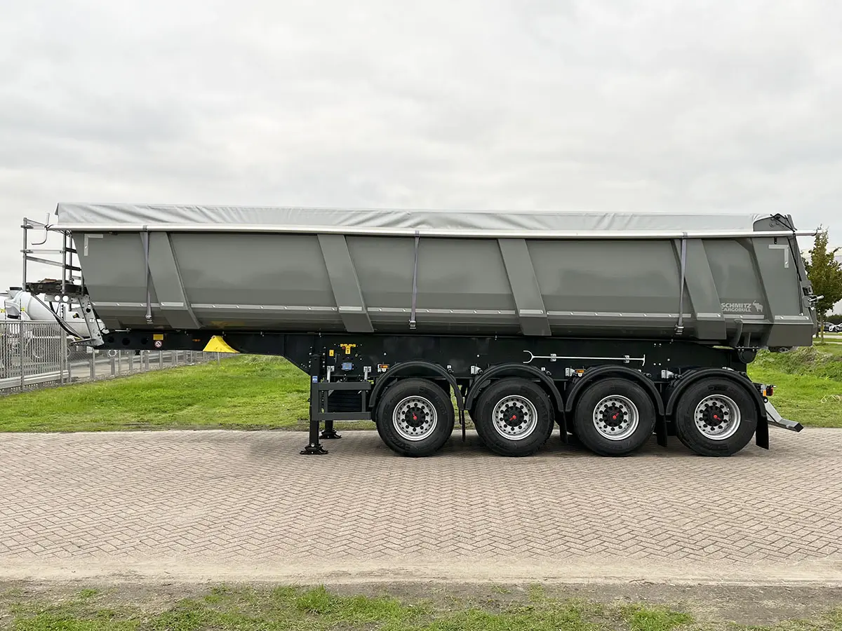Schmitz Cargobull SKI 24 4-Essieux Semi-remorque benne