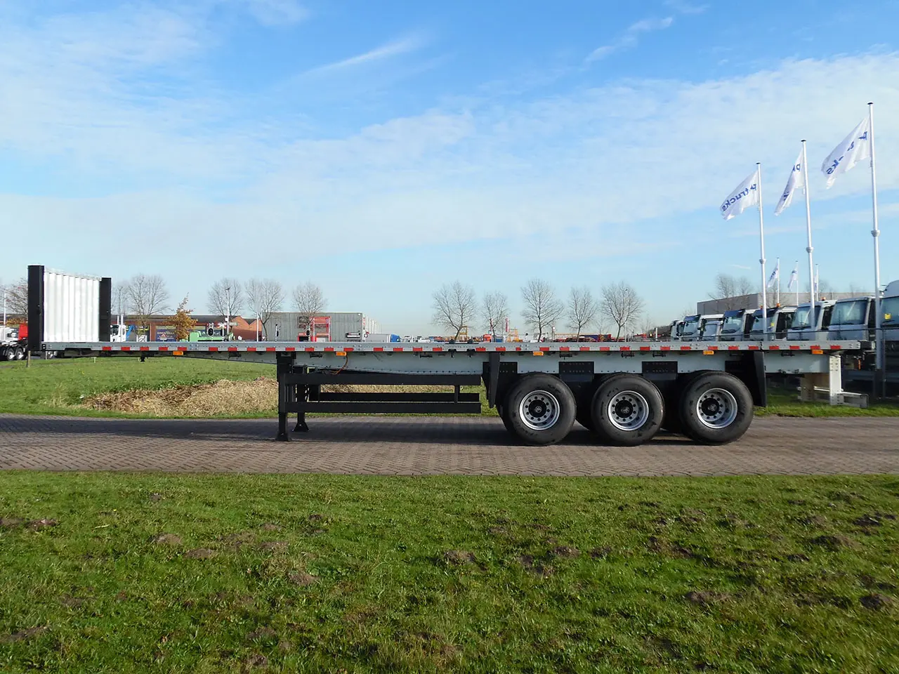 Schmitz SHD 40ft Semi-remorque plateau porte container 3-Essieux 2