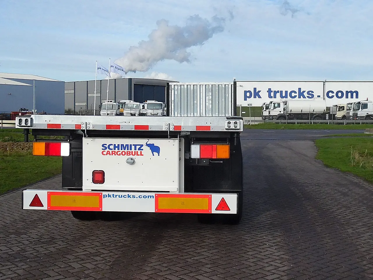 Schmitz SHD 40ft Semi-remorque plateau porte container 3-Essieux 7