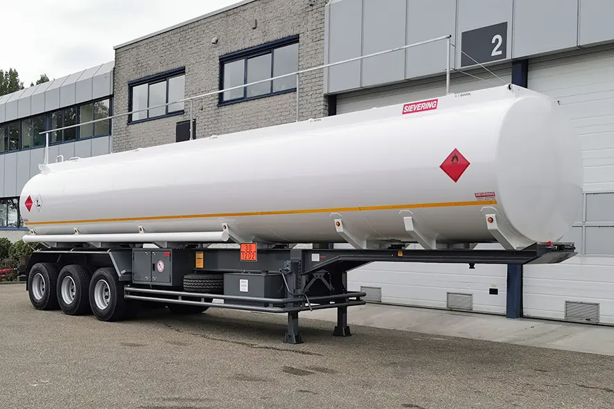 Sievering TSA45-5 ADR Fuel Tank Trailer 3-Axle 4