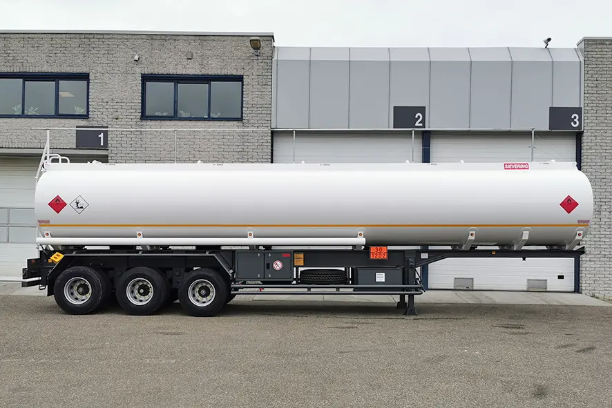 Sievering TSA45-5 ADR Fuel Tank Trailer 3-Axle 5