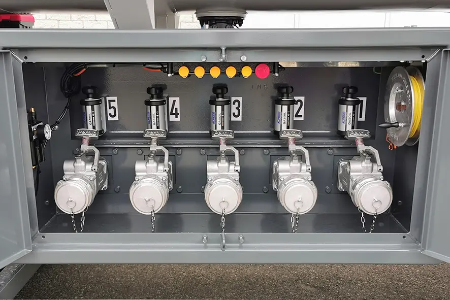Sievering TSA45-5 ADR Fuel Tank Trailer 3-Axle 7