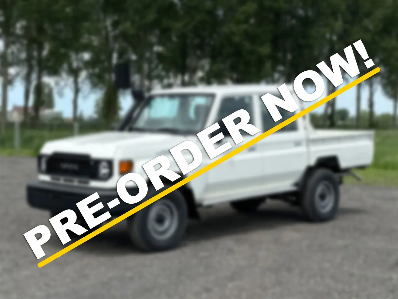 Toyota Land Cruiser GDJ79 C02 4x4 Double Cab Pick-up