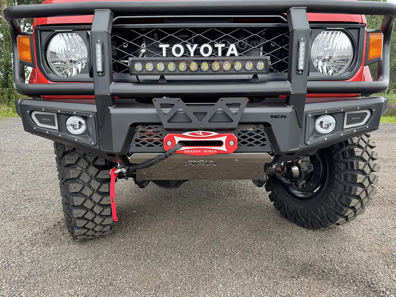 Toyota Land Cruiser HZJ79 Fire Fighting Vehicle 4x4 14