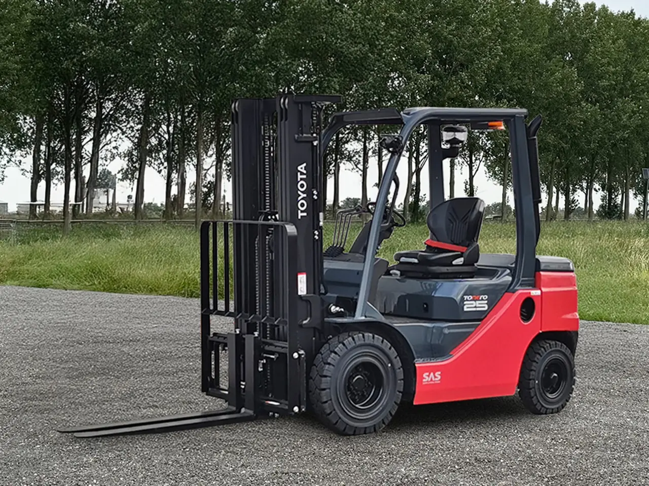 Toyota Tonero 52-8FDF25 4x2 Forklift