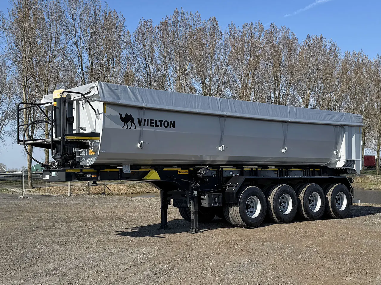 Wielton NW4S Strong Shahel 4-Axle Tipper Trailer
