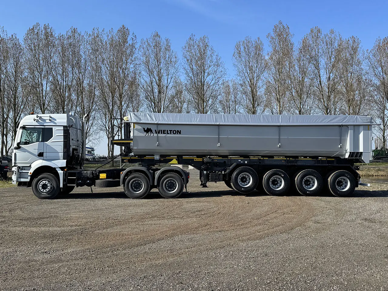 Wielton NW4S Strong Shahel 4-Axle Tipper Trailer 4